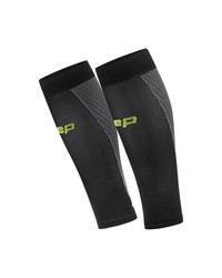 Męskie opaski kompresyjne na łydki sportowe CEP Core Run Ultralight czarne