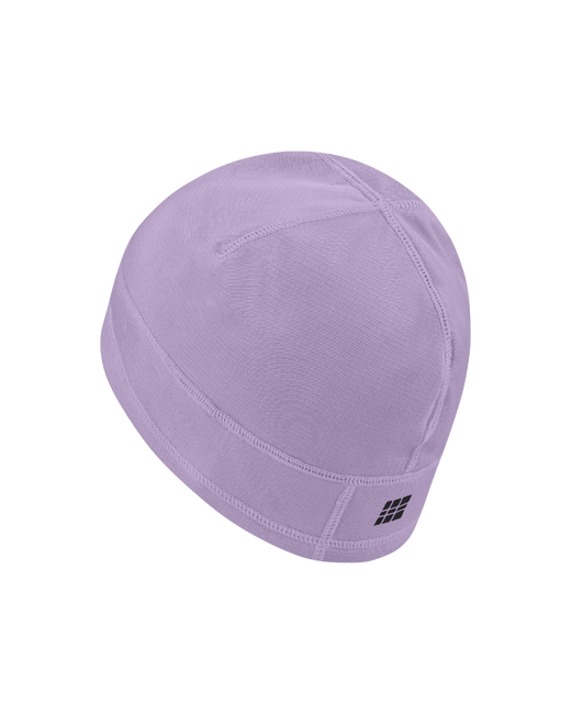 Ciepła zimowa czapka termiczna beanie unisex Core Run CEP liliowa