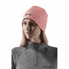 Sportowa czapka zimowa do biegania CEP unisex różowa
