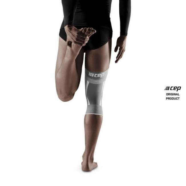 Opaska kompresyjna na staw kolanowy CEP unisex szara