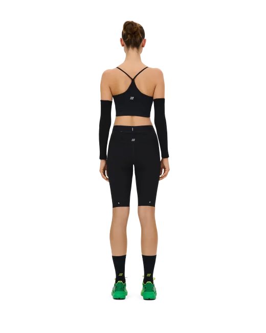 Opaski kompresyjne na ramiona rękawki biegowe unisex Core Run Ultralight CEP czarne