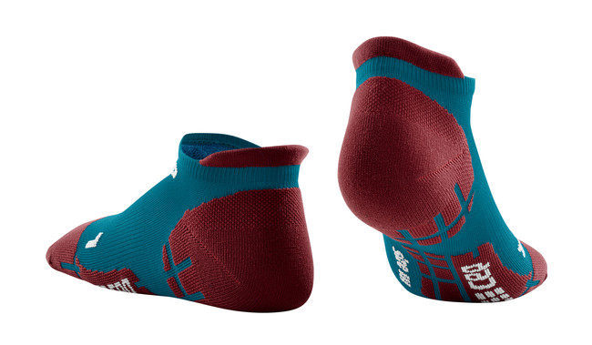 Damskie skarpety kompresyjne sportowe CEP Ultralight stopki ciemnoniebieskie