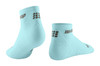 Damskie skarpety kompresyjne sportowe CEP Ultralight low-cut błękitne - nowa kolekcja
