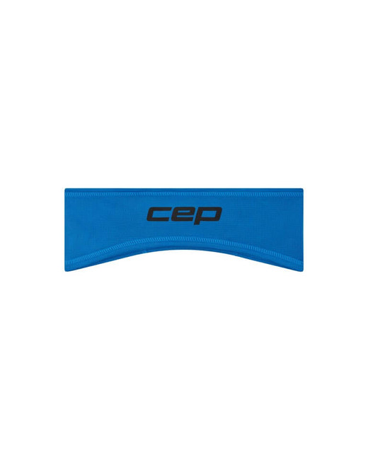 Termiczna sportowa opaska na głowę headband unisex Core Run Cep niebieska