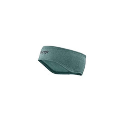 Sportowa opaska na głowę CEP Cold Weather unisex zielona