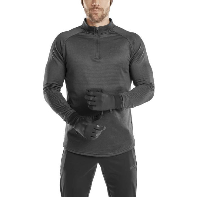 Sportowe rękawiczki zimowe CEP Cold Weather unisex czarne