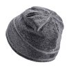 Sportowa czapka zimowa do biegania CEP unisex ciemnoszara