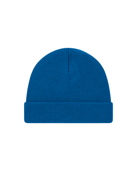 Ciepła czapka beanie z wełną merino Core Run CEP niebieska