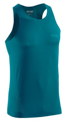 Męski Tank Top sportowy do biegania CEP Ultralight niebieski