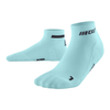 Damskie skarpety kompresyjne sportowe CEP The Run 4.0 low-cut błękitne