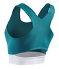 Damski sportowy Crop Top treningowy CEP niebieski
