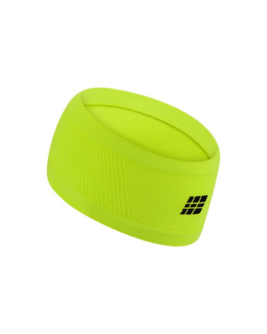 Lekka sportowa opaska na głowę do biegania unisex zielona Core Run CEP