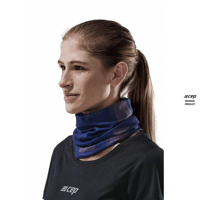 Sportowa bandana CEP komin unisex niebieski