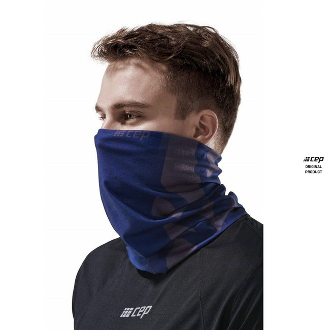 Sportowa bandana CEP komin unisex niebieski