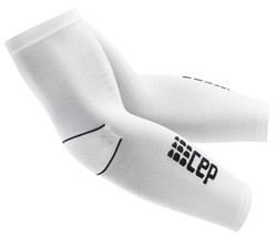 Opaski kompresyjne na ramiona CEP rękawy unisex białe