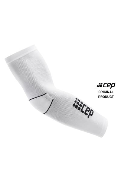 Opaski kompresyjne na przedramiona CEP rękawy unisex niebieskie