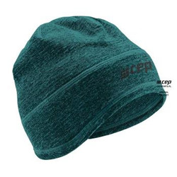 Sportowa czapka zimowa do biegania CEP unisex zielona