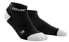 Damskie skarpety kompresyjne sportowe CEP Ultralight low-cut czarne