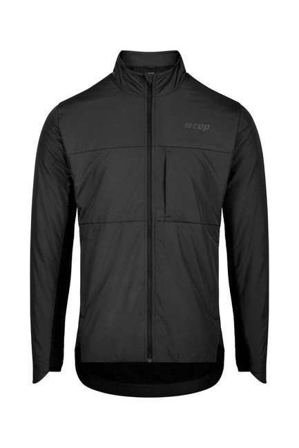 Męska kurtka sportowa wiatrówka CEP Cold Weather czarna