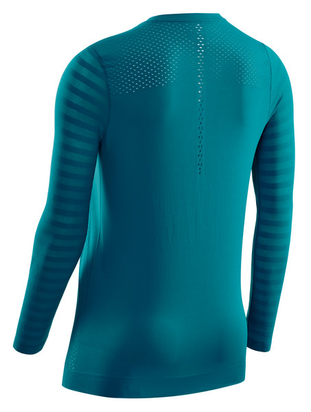 Damska koszulka sportowa z długim rękawem CEP Ultralight niebieska