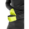 Sportowe rękawiczki odblaskowe CEP Reflective unisex żółte