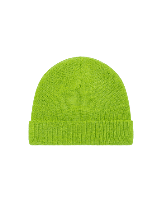 Ciepła czapka beanie z wełną merino Core Run CEP zielona