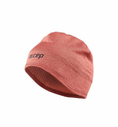 Sportowa czapka zimowa CEP Cold Weather unisex pomarańczowa