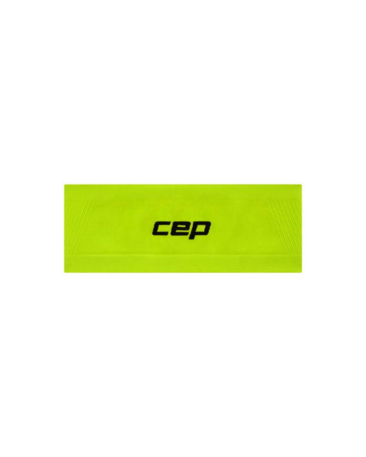 Lekka sportowa opaska na głowę do biegania unisex zielona Core Run CEP