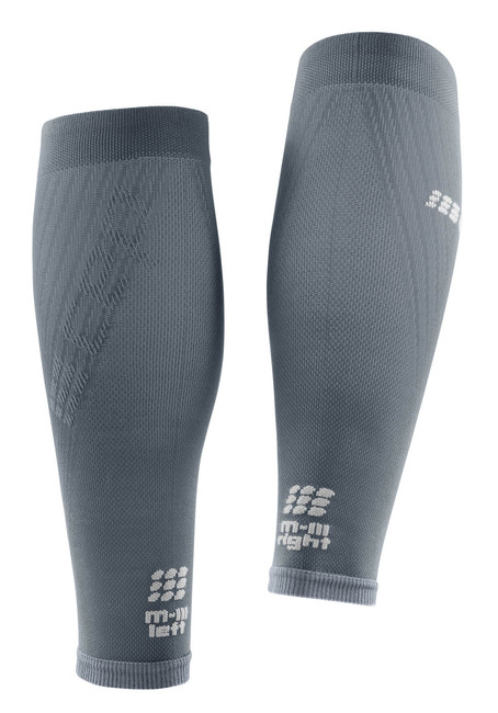 Damskie opaski kompresyjne na łydki sportowe CEP Ultralight szare