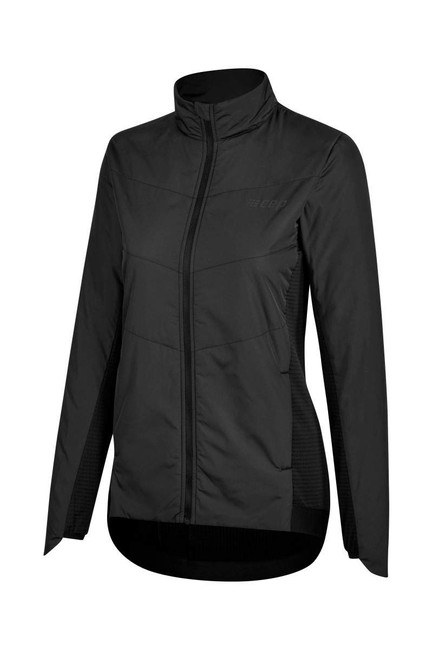 Damska kurtka sportowa wiatrówka CEP Cold Weather czarna
