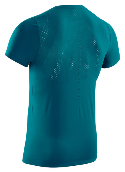 Męska koszulka sportowa z krótkim rękawem  CEP Ultralight niebieska