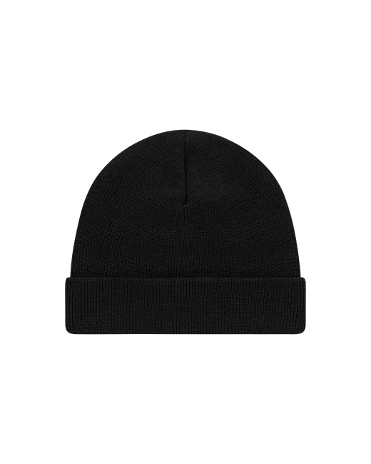 Ciepła czapka beanie z wełną merino Core Run CEP czarna