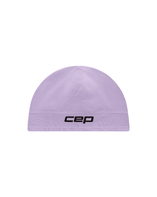 Ciepła zimowa czapka termiczna beanie unisex Core Run CEP liliowa