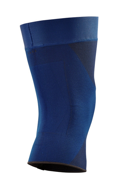 Opaska kompresyjna na staw kolanowy Mid Support Compression CEP unisex niebieska