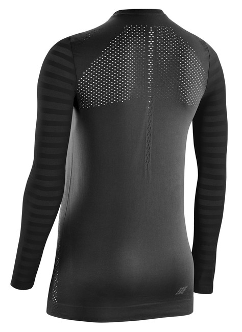 Damska koszulka sportowa z długim rękawem CEP Ultralight czarna