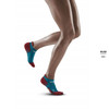 Damskie skarpety kompresyjne sportowe CEP Ultralight stopki ciemnoniebieskie