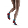 Damskie skarpety kompresyjne sportowe CEP Ultralight low-cut ciemnoniebieskie