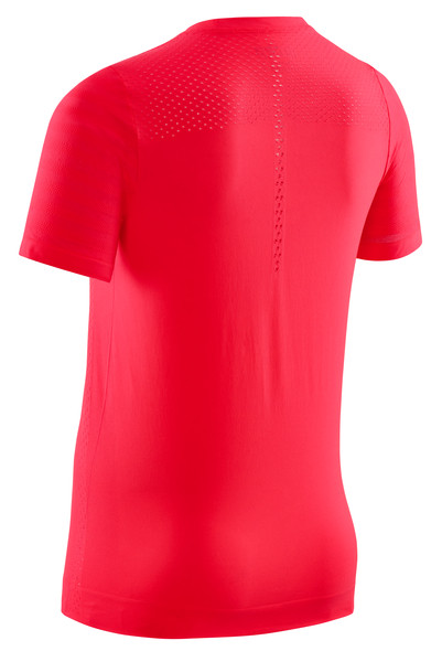 Damska koszulka sportowa z krótkim rękawem CEP Ultralight różowa