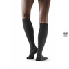 Damskie skarpety kompresyjne biznesowe CEP wysokie szare