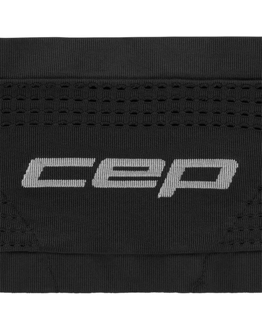 Sportowy pas biodrowy do biegania CORE CEP unisex czarny 