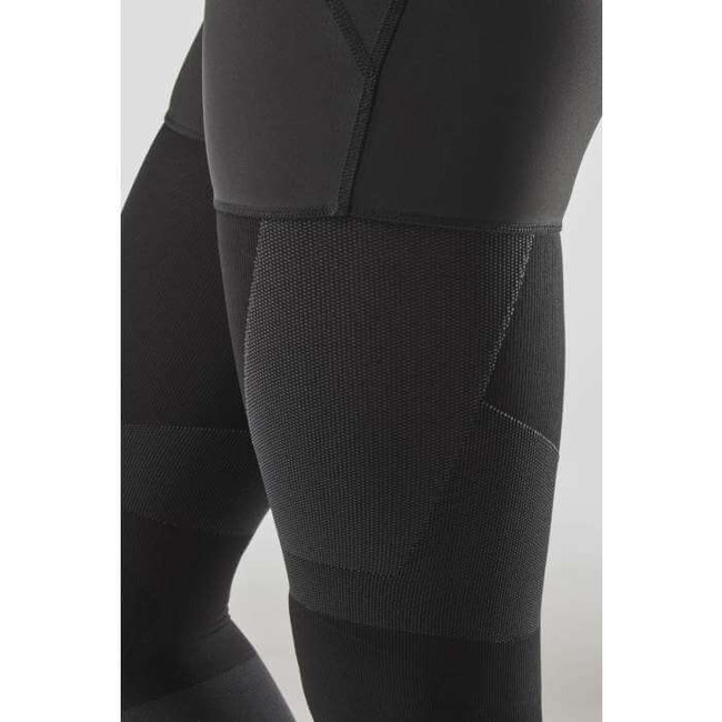 Damskie długie spodnie kompresyjne sportowe CEP czarne 