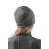 Sportowa czapka zimowa do biegania CEP unisex ciemnoszara