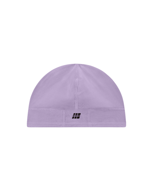Ciepła zimowa czapka termiczna beanie unisex Core Run CEP liliowa
