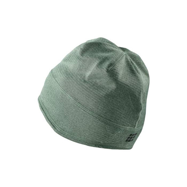 Sportowa czapka zimowa do biegania CEP unisex miętowa