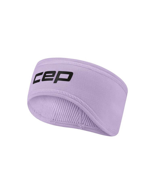 Termiczna sportowa opaska na głowę headband unisex Core Run Cep liliowa
