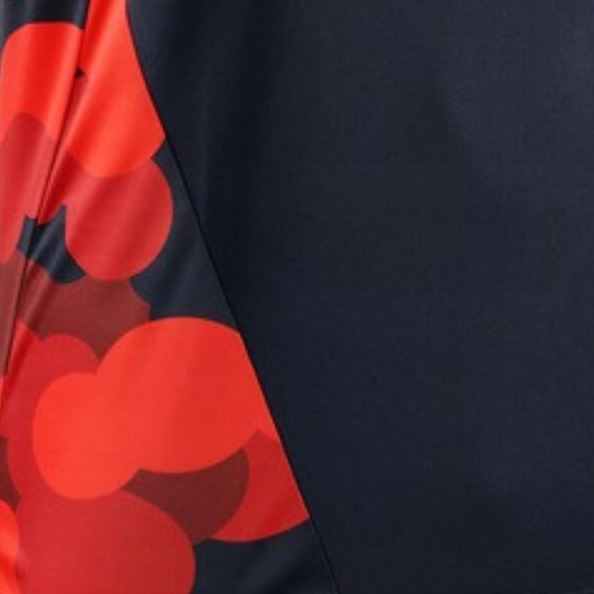 Męska koszulka  sportowa z krótkim rękawem CEP Camocloud granatowa
