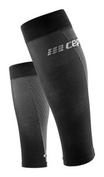 Damskie opaski kompresyjne sportowe CEP Ultralight czarno-szare - nowa kolekcja