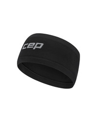 Lekka sportowa opaska na głowę do biegania unisex czarna Core Run CEP