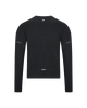 Męski longsleeve bluzka sportowa z wełny merino na zimę Core Run CEP czarna