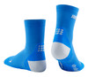 Damskie skarpety kompresyjne sportowe CEP Ultralight krótkie niebieskie